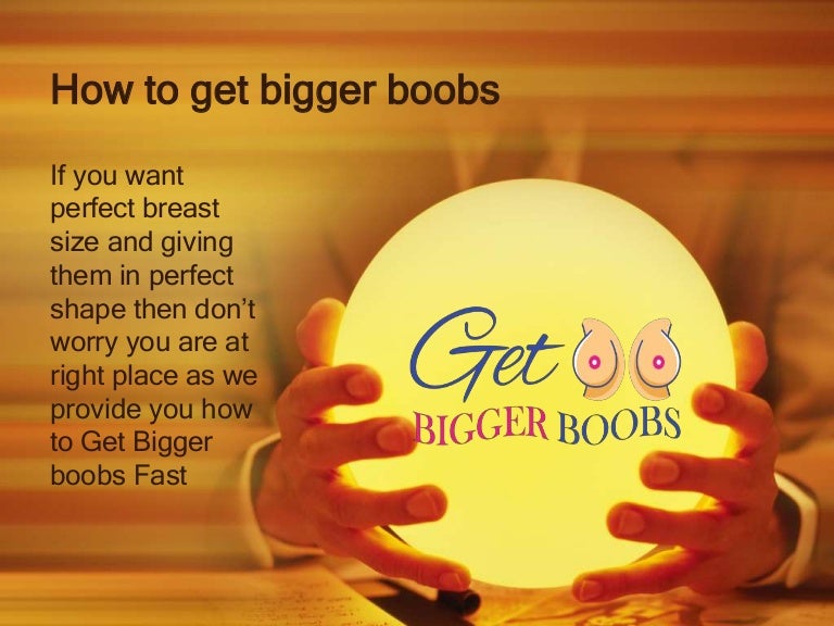 The Perfect Shape Boobs